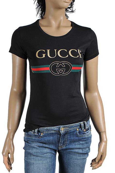 gucci shirt dames rood|gucci t shirt.